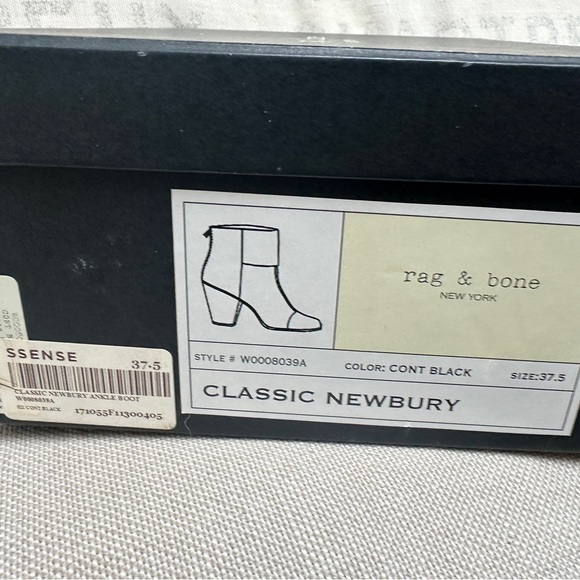 Rag & Bone Classic Newbury Leather Boots - Picture 7 of 8